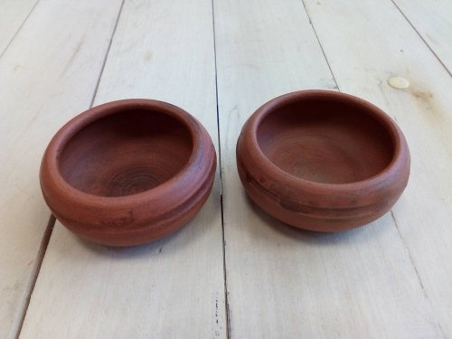 детальное фото солонка глиняная 0,1л, ручная работа, шд в интернет-магазине Дачный Эксперт